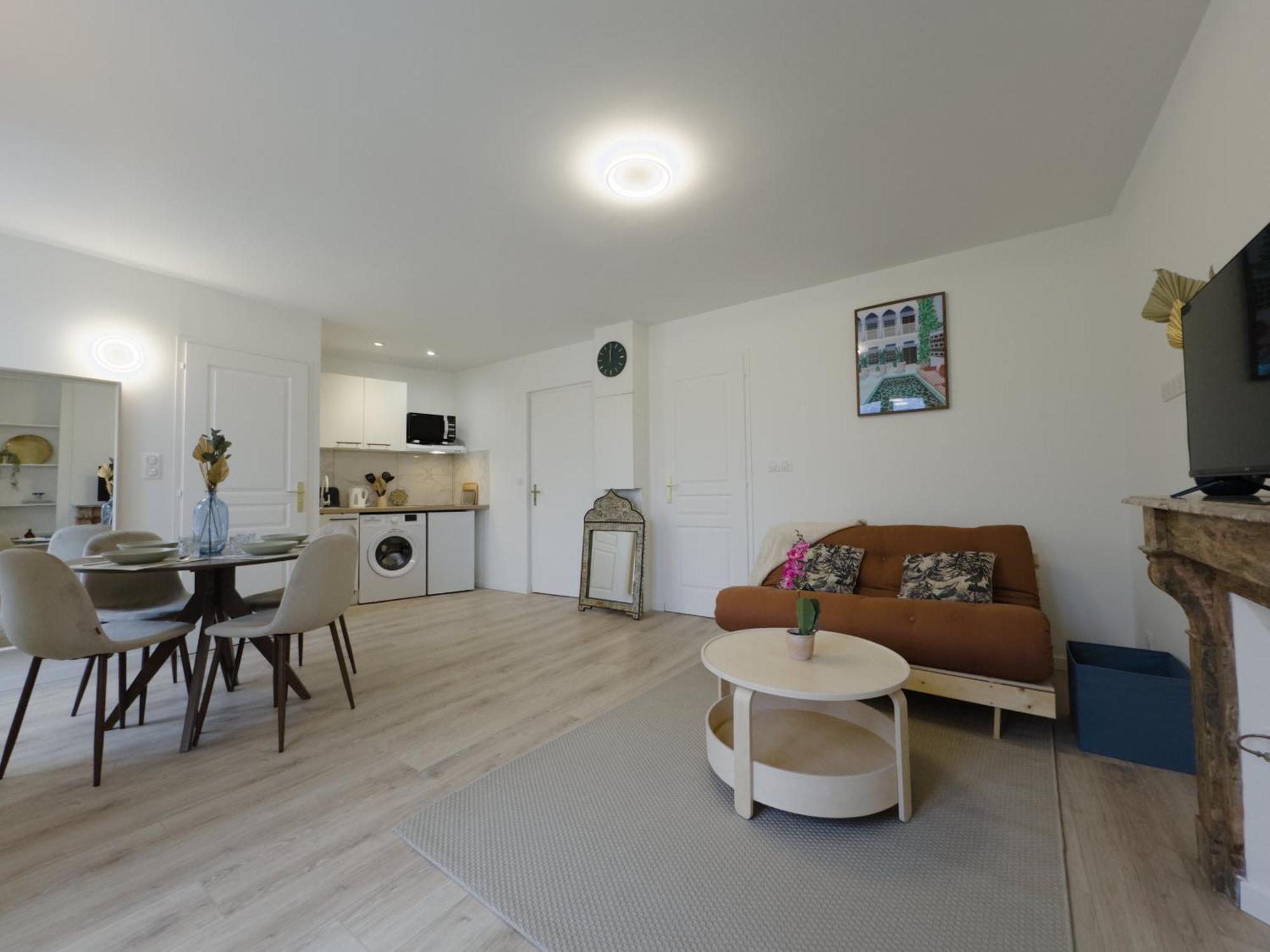 Les Lys Bleus - 4Pers - Reve Au Mans Apartment เลอม็องส์ ภายนอก รูปภาพ
