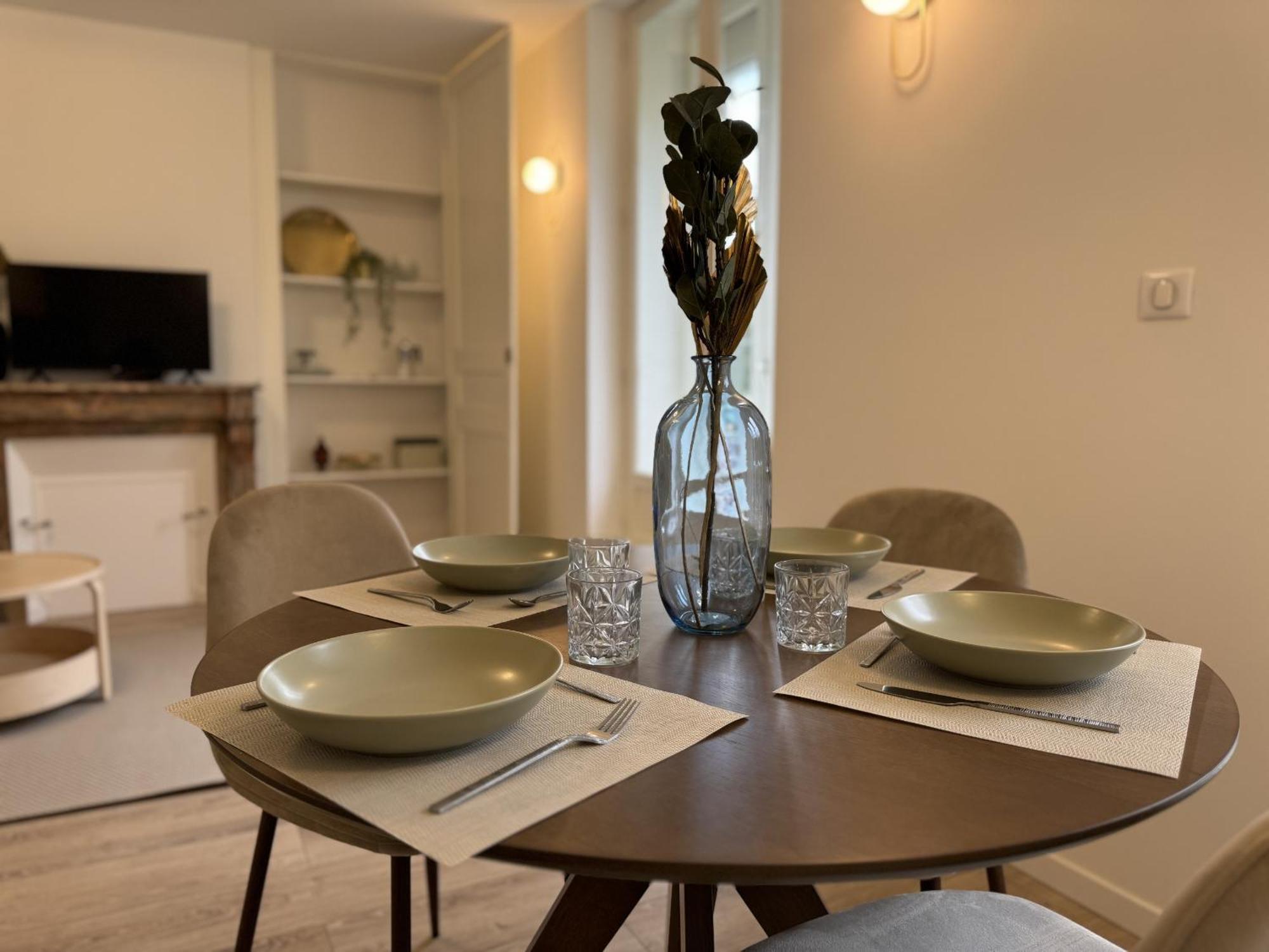 Les Lys Bleus - 4Pers - Reve Au Mans Apartment เลอม็องส์ ภายนอก รูปภาพ