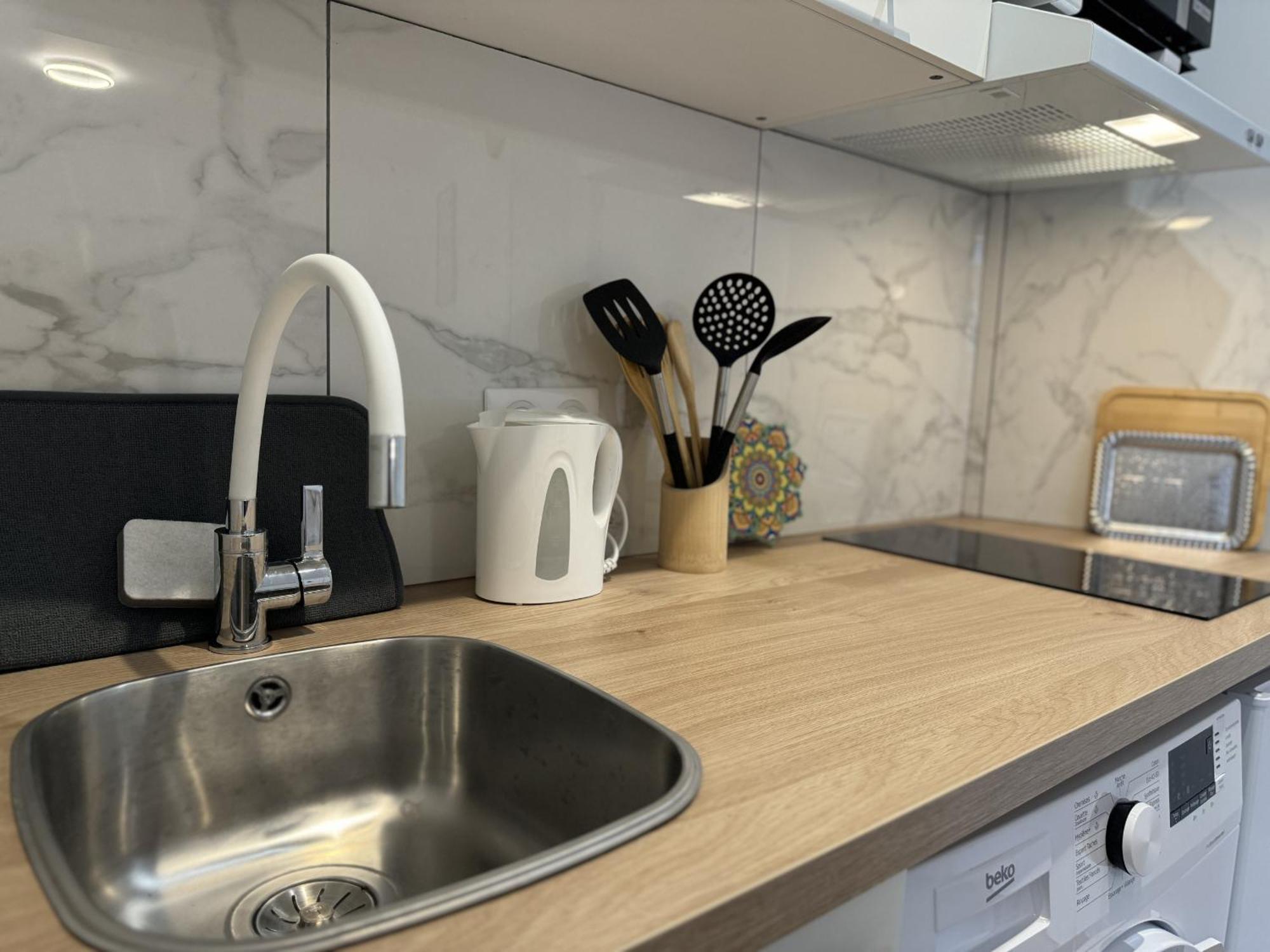 Les Lys Bleus - 4Pers - Reve Au Mans Apartment เลอม็องส์ ภายนอก รูปภาพ