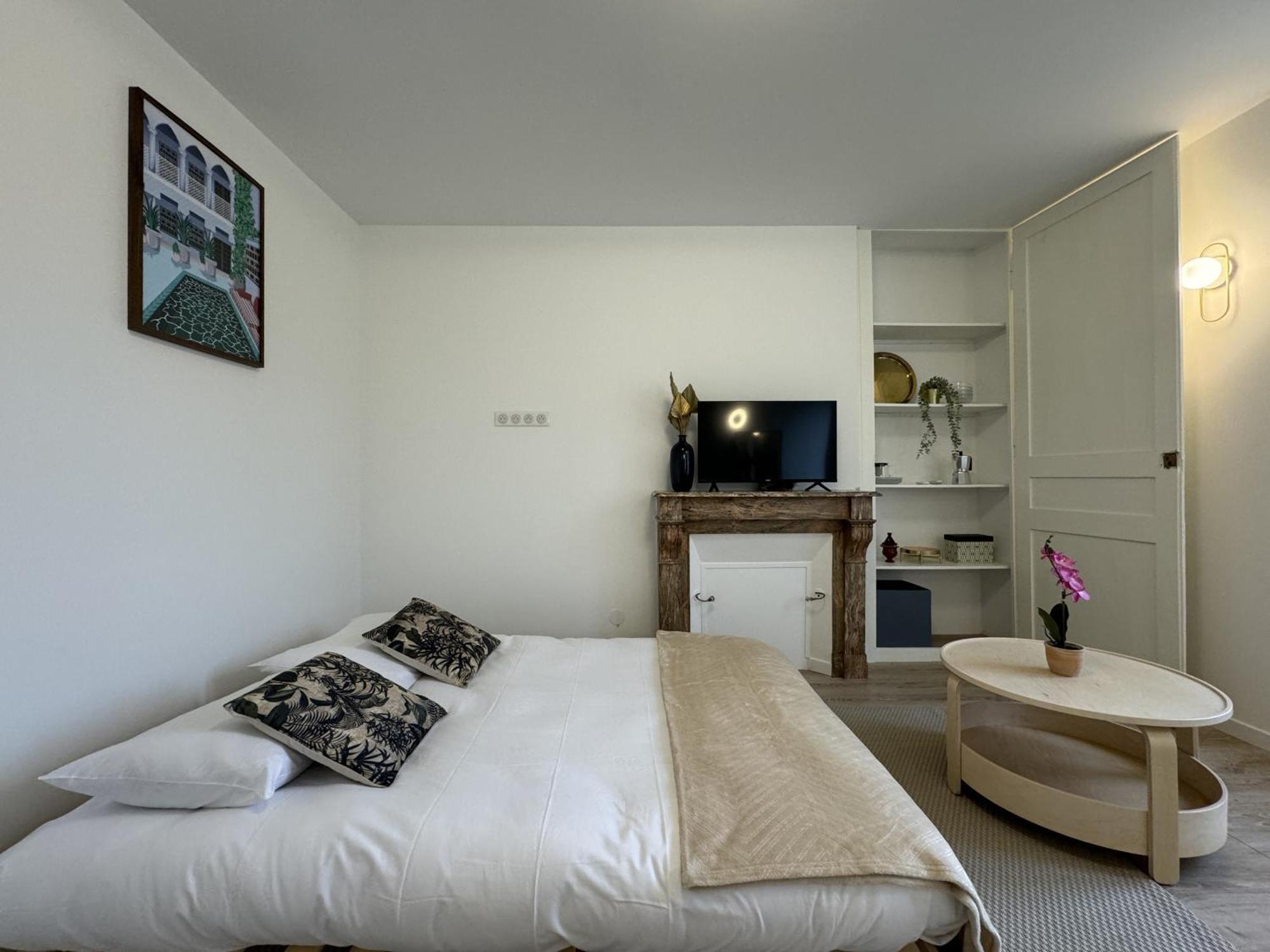 Les Lys Bleus - 4Pers - Reve Au Mans Apartment เลอม็องส์ ภายนอก รูปภาพ